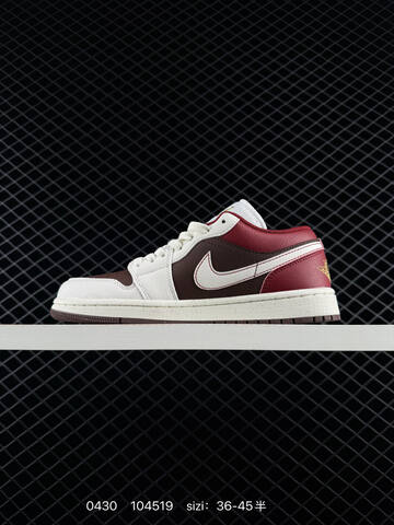 Air Jordan 1 Low Black And White AIR JORDAN 1 Aj1 Lifestyle (BS-79373)