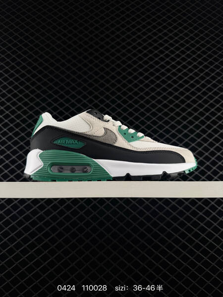 Nike Air Max 90 Multiple colorways Dark Grey Turquoise Wheat Black White Black Green White Grey Black Red EU 36-46 half sizes available lifestyle