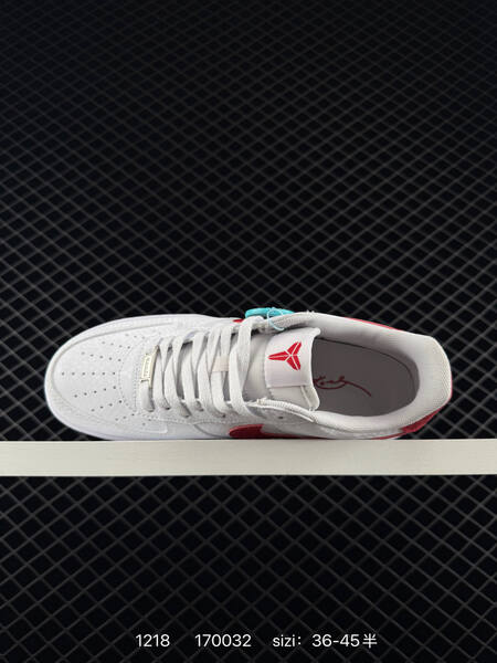 Nike Air Force 1 Low White Red EU 36-45 5 lifestyle