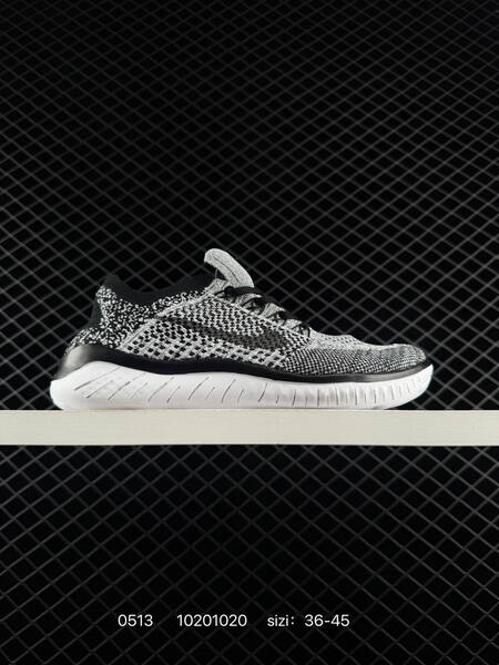 Nike Free RN Flyknit 2018 942838 black white grey EU 36-45 running