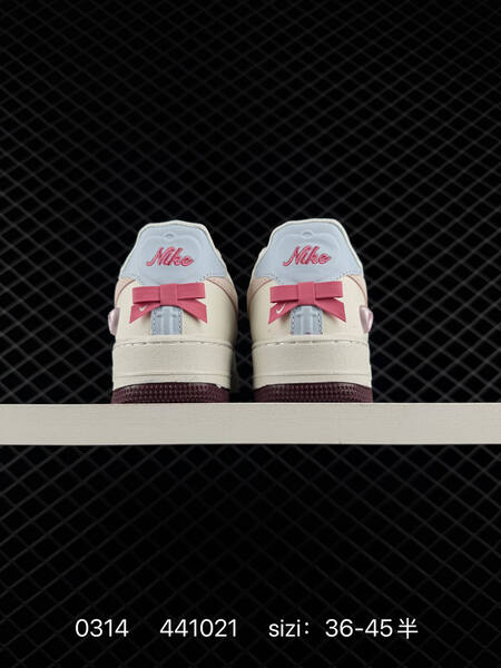 Nike Air Force 1 07 Low Sail White Pink Burgundy EU 36-45 lifestyle