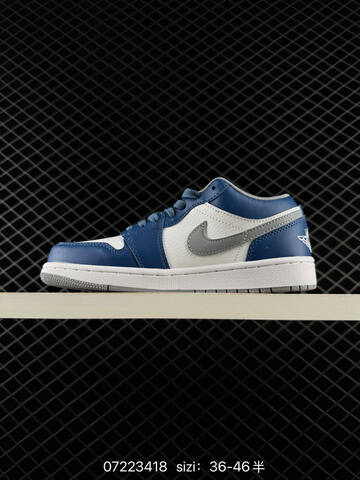Air Jordan 1 Low AIR JORDAN 1 Aj1 1 Swoosh Logo Lifestyle (BS-78936)