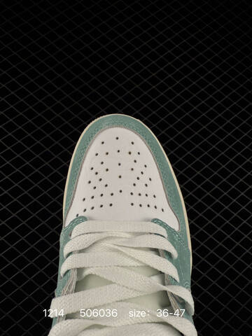 Jordan Air Jordan 1 Retro High OG 555088-610 Turbo Green White Sail EU 36-47 Basketball Shoe - Unisex (BS-80068)