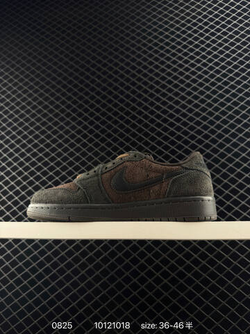 Jordan Air Jordan 1 Low Travis Scott Reverse Mocha Dark Brown Black EU 36-46 Sneaker - Unisex (BS-80840)