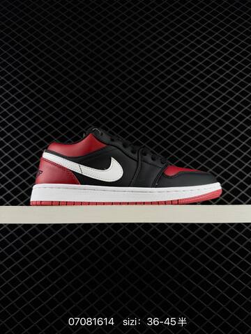 Nike Air Jordan 1 Low OG SP Black Red AIR JORDAN 36-45 1644 Lifestyle - Unisex (BS-79010)