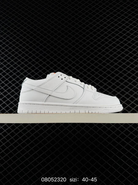 Nike SB Dunk Low Pro black white orange 40-45 skate