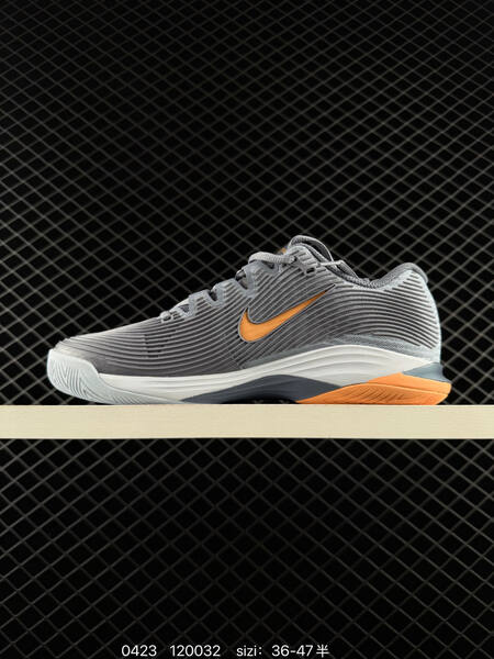 Nike Zoom Vapor 12 HC Grey Orange EU 36-47 training lifestyle