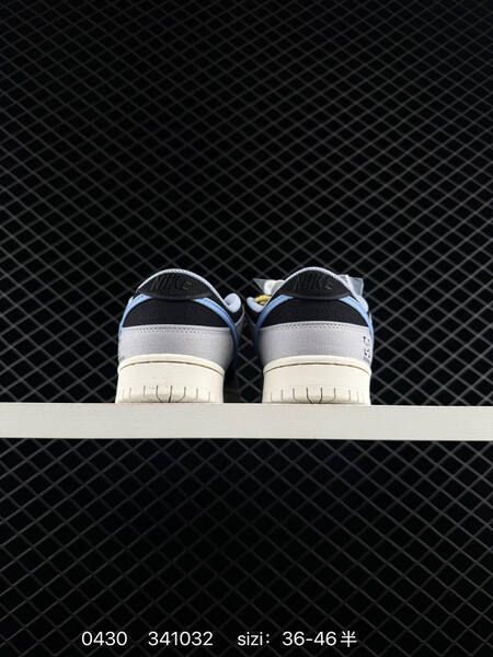 Nike SB Dunk Low Pro Grey Black Light Blue EU 36-46 5 skate lifestyle