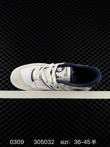 New Balance 550 White Off White Navy Blue EU 36-45 Skate Shoe - Unisex (BS-82321)
