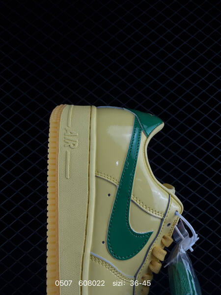 Nike Air Force 1 pale yellow green gum yellow EU 36-45 lifestyle