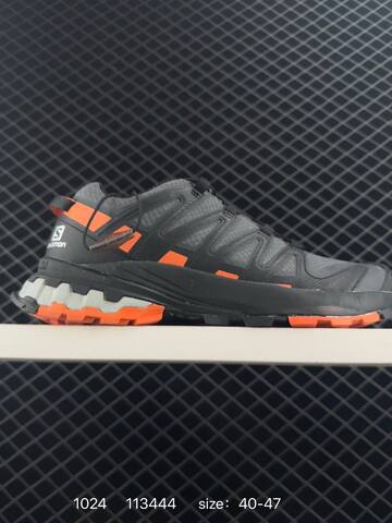 Salomon XT WHISPER VOID SENSIFIT 3 Navy Grey Yellow Black Orange EU 40-47 Trail Shoe Trail Running Sneakers - Men's (BS-85948)