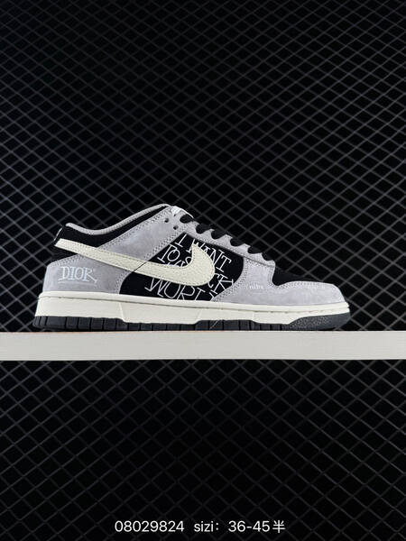 Nike SB Dunk Low light grey off white black EU 36-45 skate