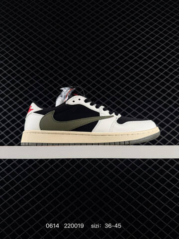 AIR JORDAN Travis Scott x Air Jordan 1 Reverse Mocha AJ1 1 TS DM7866-600 ID 22 Lifestyle (BS-79131)