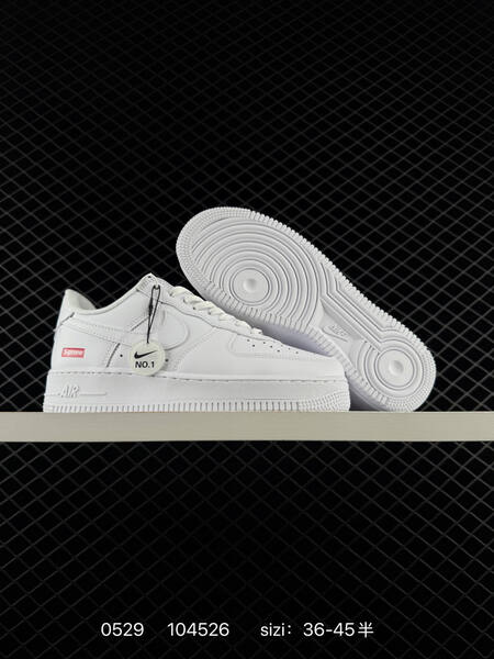 Nike Air Force 1 Low Supreme DN1555 200 black wheat red white EU 36-45 skate