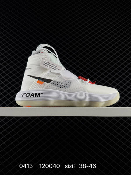 Nike React Hyperdunk Flyknit Off-White Virgil The Ten FK lifestyle