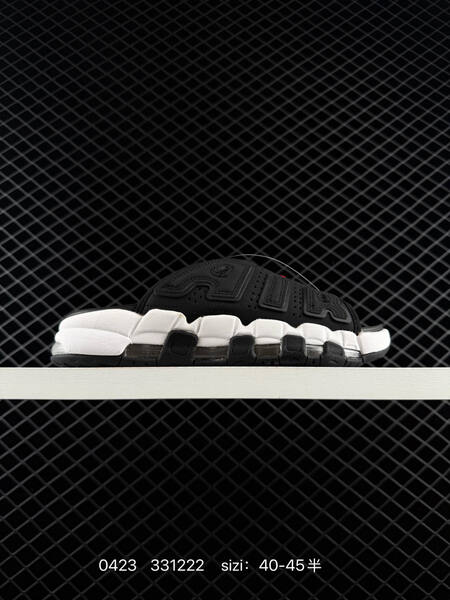 Nike Air More Uptempo Slide Multiple colorways black white black white black white red EU 36-45 with half sizes casual black white black white white black lifestyle