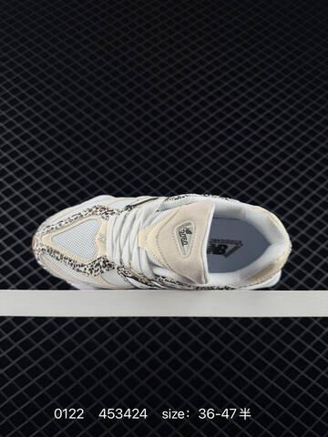 New Balance 9060 White Beige Leopard Brown EU 36-47 Sneaker - Unisex (BS-82368)