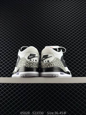 Jordan Air Jordan 3 Retro White Purple Beige EU 36-45 Basketball Shoe - Unisex (BS-81291)