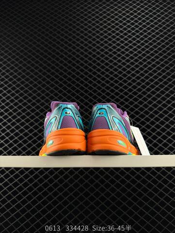 New Balance 740 U740MC2 Purple Orange Neon Yellow Cyan Black EU 36-45 Running Shoe - Unisex (BS-83304)