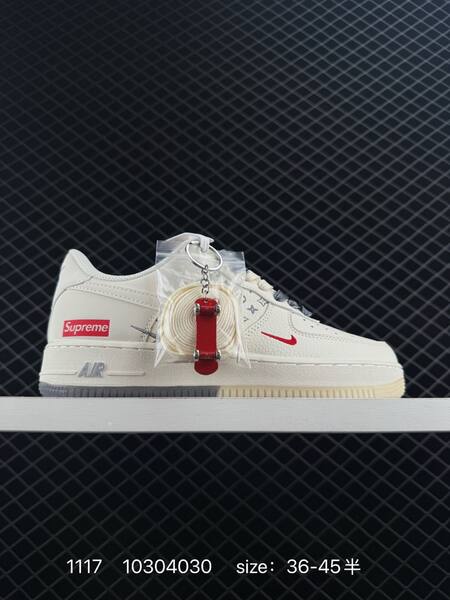 Nike Air Force 1 07 White Black Grey Red Navy EU 36-45 5 lifestyle