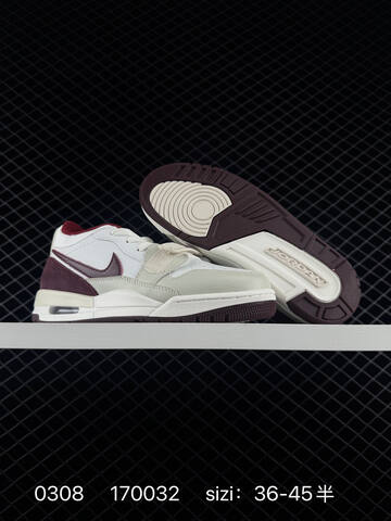 Jordan Air Jordan Legacy 312 Low Black White EU 36-45 Basketball Shoe - Unisex (BS-79692)