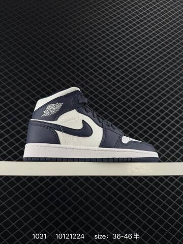 NIKE Air Jordan 1 Retro Mid AIR JORDAN CK6587-100 36 36 5 37 5 38 38 5 39 40 Lifestyle - Unisex (BS-80387)