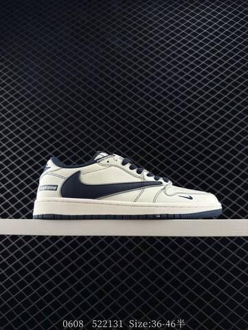Jordan Air Jordan 1 Low Travis Scott Louis Vuitton Black Off White Green EU 36-46 Sneaker - Unisex (BS-81241)