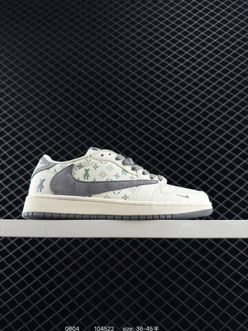 Jordan Air Jordan 1 Low OG SP Off White Grey Light Green EU 36-45 Sneaker - Unisex (BS-80976)