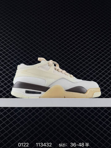 Jordan Air Jordan 4 Retro OG Cream White Grey Brown Beige EU 36-48 Basketball Shoe - Unisex (BS-79792)