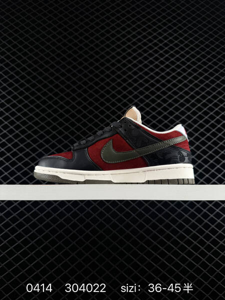 Nike SB Dunk Low Black Team Red Olive Khaki Sail EU 36-45 with half sizes skate lifestyle