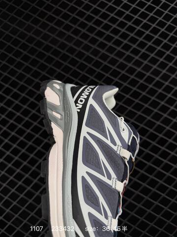 Salomon XT-6 S-LAB Grey Black White EU 36-45 Trail Shoe Trail Running Sneakers - Unisex (BS-85933)