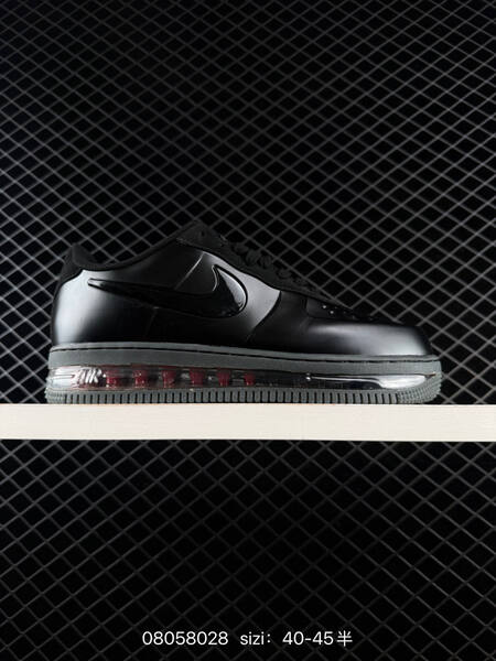 Nike Air Force 1 Posite Fl Max black white purple red EU 40-45 lifestyle