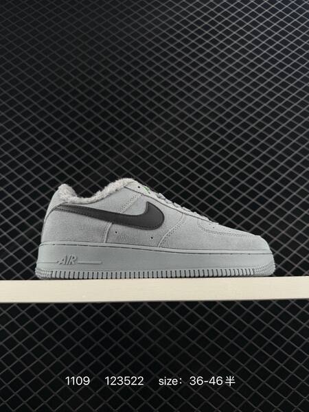 Nike Air Force 1 07 black white wheat gum grey dark grey EU 36-46 5 lifestyle