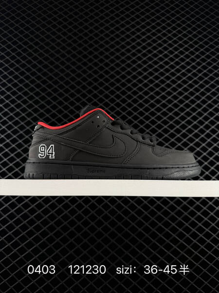 Nike SB Dunk Low Pro Supreme 94 white grey black purple blue red EU 36-45 skate