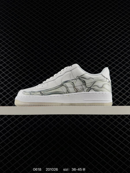 Nike Air Force 1 07 black white clear EU 36-45 sneaker