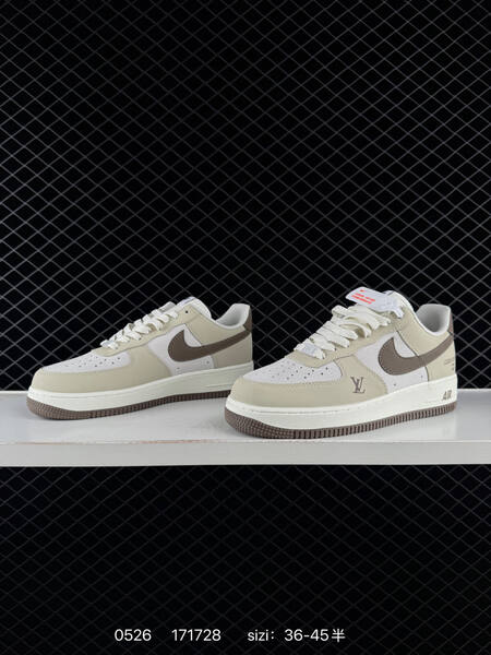 Nike Air Force 1 Low beige brown white grey EU 36-45 skate