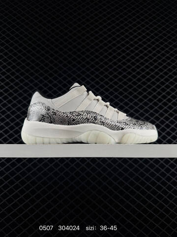 Jordan Air Jordan 11 PU OG Navy Snakeskin 2019 CD6846-102 Lifestyle (BS-79326)