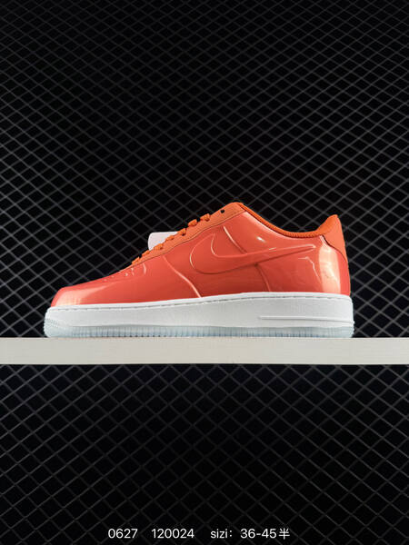 Nike Air Force 1 07 Posite Fl Max orange white clear EU 36-45 sneaker
