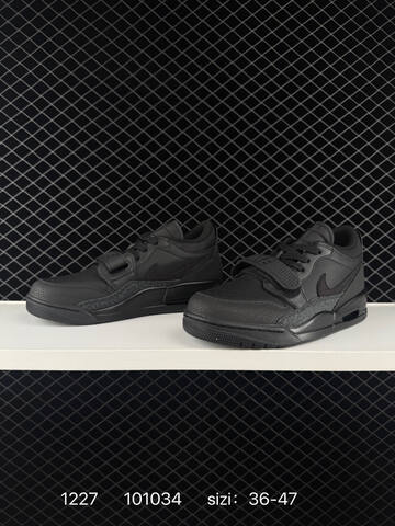 Jordan Air Jordan Legacy 312 Triple Black EU 36-47 Basketball Shoe - Unisex (BS-79984)