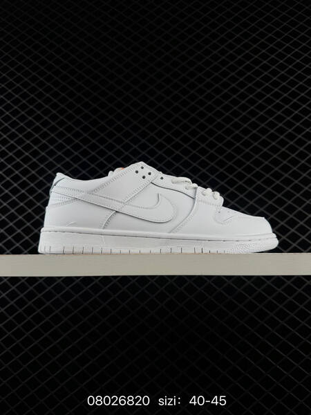 Nike SB Dunk Low Pro white black orange 40-45 skate