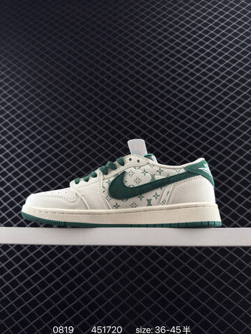 Jordan Air Jordan 1 Low Travis Scott Stussy Sail Black Blue EU 36-45 Sneaker - Unisex (BS-80874)