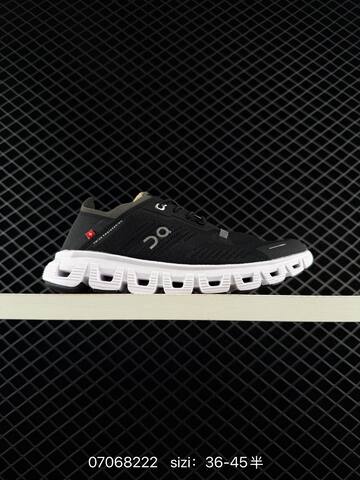 On Cloud 5 Black White Red EU 36-45 Running Shoe Running Sneakers - Unisex (BS-85072)