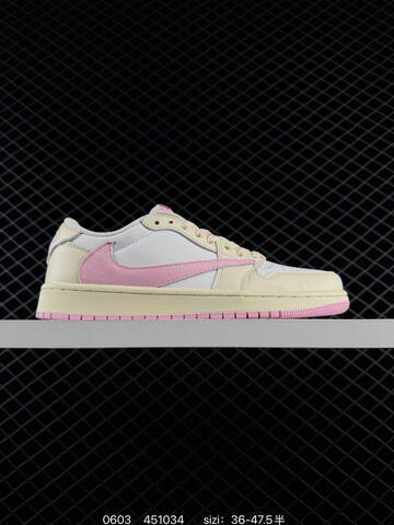 Travis Scott x Air Jordan 1 Low AIR JORDAN 1 Aj1 Lifestyle (BS-79180)