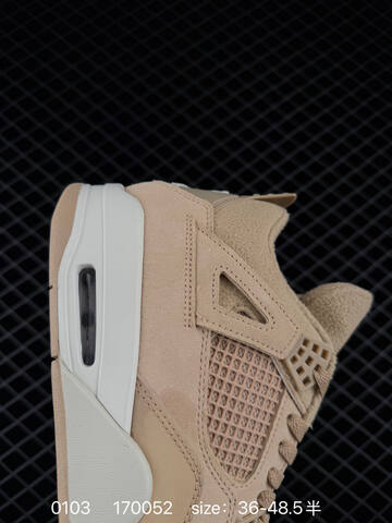 Jordan Air Jordan 4 Retro Beige Off White EU 36-48 5 Basketball Shoe - Unisex (BS-79915)