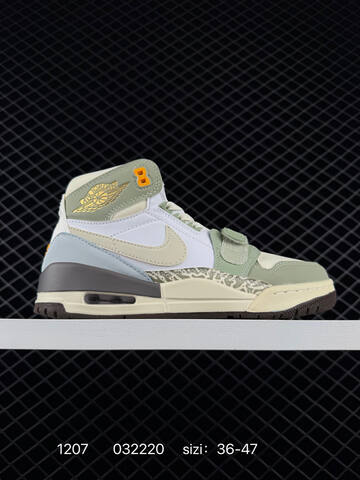 Jordan Air Jordan Legacy 312 White Mint Green Black Brown Tan EU 36-47 Basketball Shoe - Unisex (BS-80091)