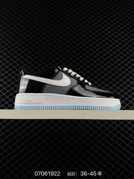 Nike Air Force 1 07 blue white black grey EU 36-45 lifestyle
