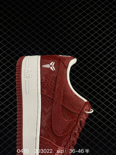 Nike Air Force 1 Low Kobe Mamba Team Red White EU 36-46 lifestyle