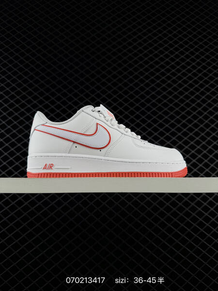 Nike Air Force 1 07 white blue red grey EU 36-45 sneaker