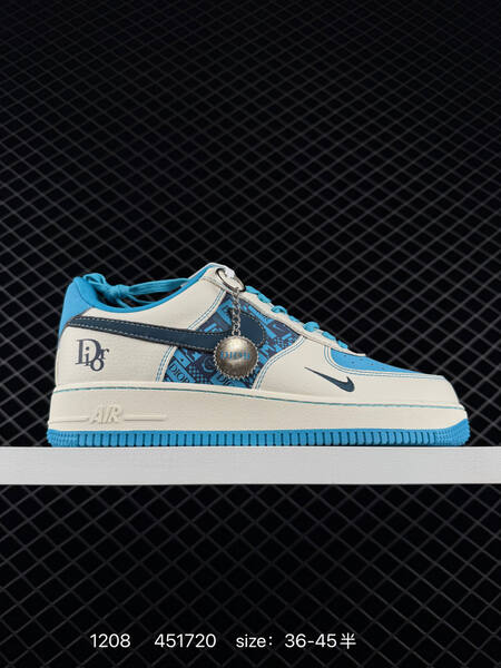 Nike Air Force 1 07 LV8 multi-color assorted olive cream blue white blue white burgundy cream EU 36-45 5 lifestyle