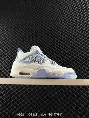 Jordan Air Jordan 4 Retro White Red Black EU 36-47 5 Basketball Shoe - Unisex (BS-80659)